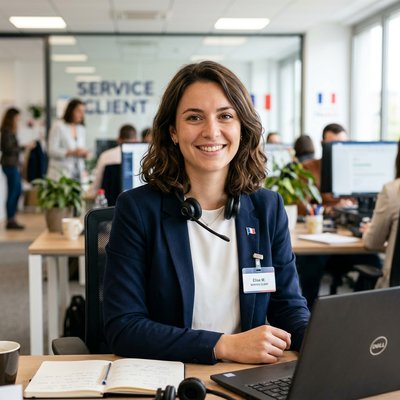 Portrait de Sophie Bernard, responsable du support technique